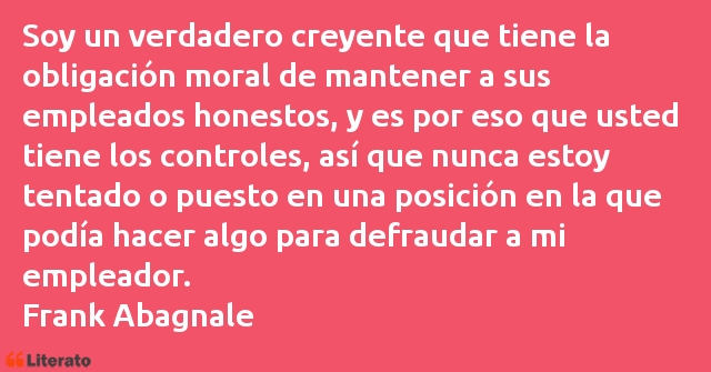 Frases de Frank Abagnale