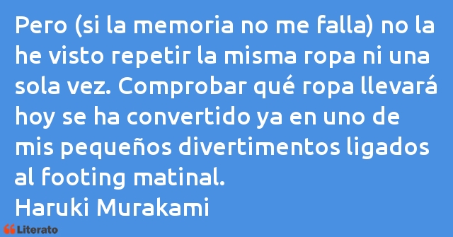 Frases de Haruki Murakami