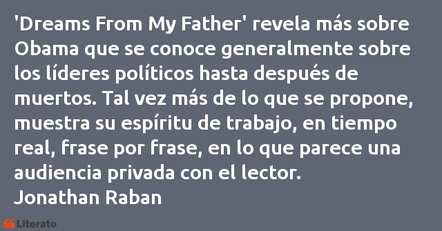 Frases de Jonathan Raban