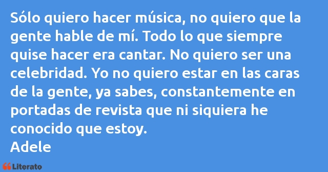 Frases de Adele