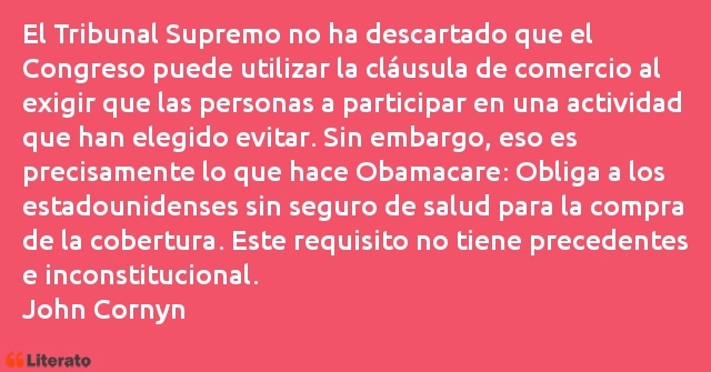 Frases de John Cornyn