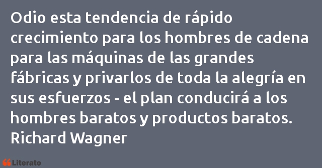 Frases de Richard Wagner