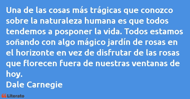 Frases de Dale Carnegie