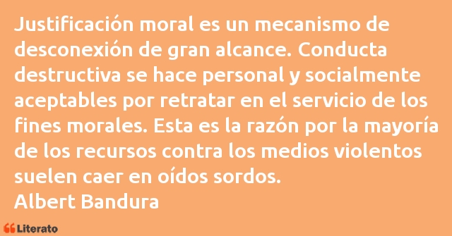 Frases de Albert Bandura