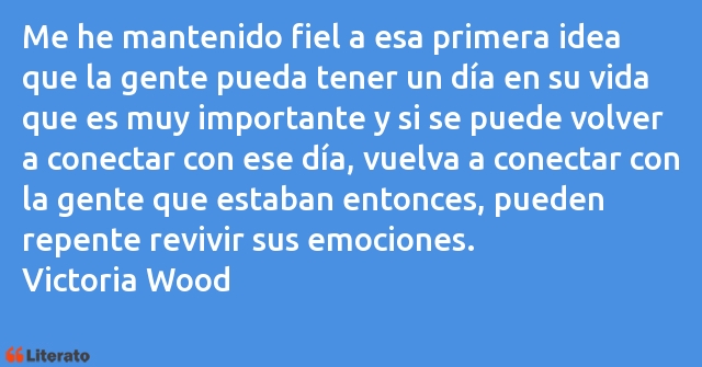 Frases de Victoria Wood