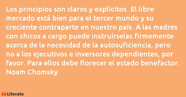 Frases de Noam Chomsky