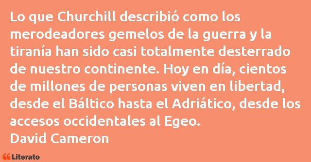 Frases de David Cameron