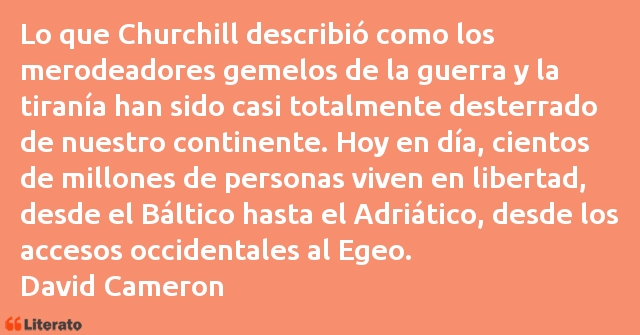 Frases de David Cameron