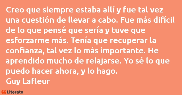 Frases de Guy Lafleur