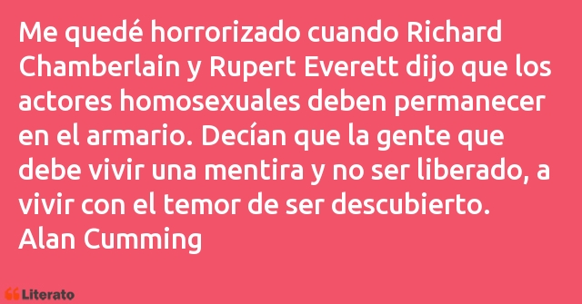 Frases de Alan Cumming