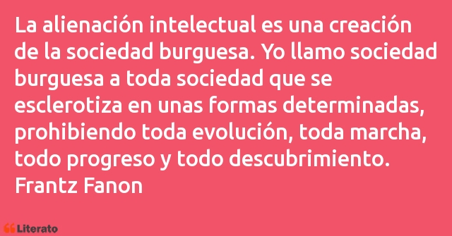 Frases de Frantz Fanon