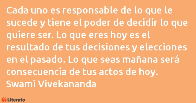 Frases de Swami Vivekananda