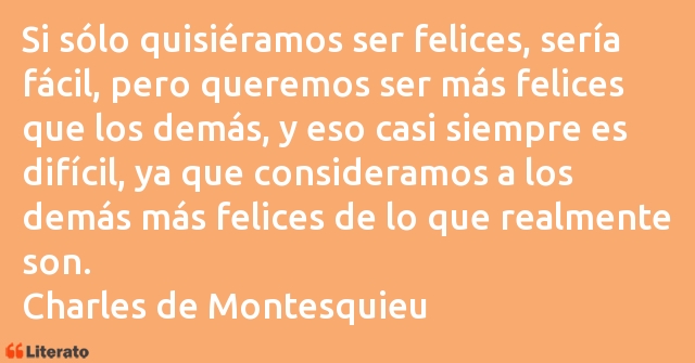 Frases de Charles de Montesquieu