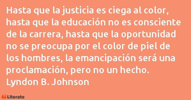 Frases de Lyndon B. Johnson