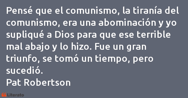 Frases de Pat Robertson