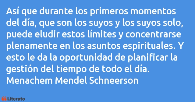 Frases de Menachem Mendel Schneerson
