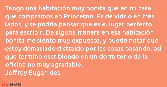 Frases de Jeffrey Eugenides