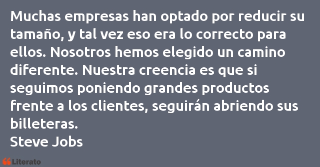 Frases de Steve Jobs