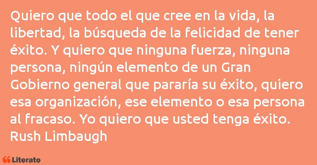 Frases de Rush Limbaugh
