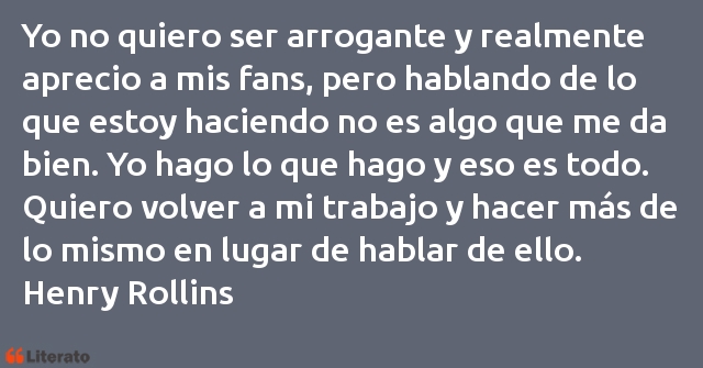 Frases de Henry Rollins