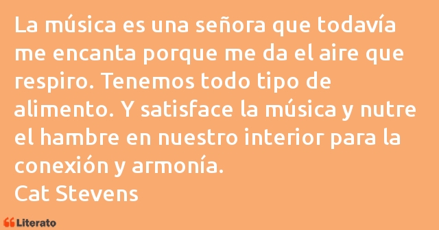 Frases de Cat Stevens