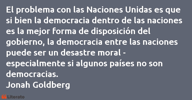 Frases de Jonah Goldberg