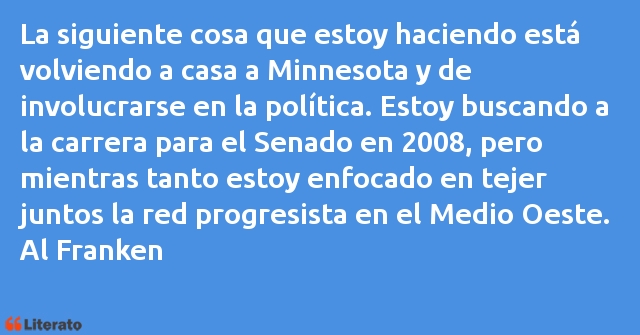 Frases de Al Franken