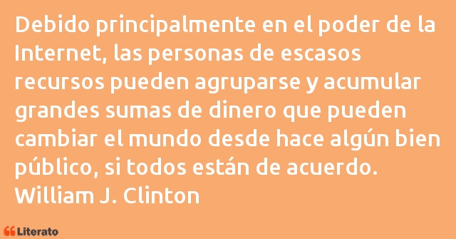 Frases de Bill Clinton