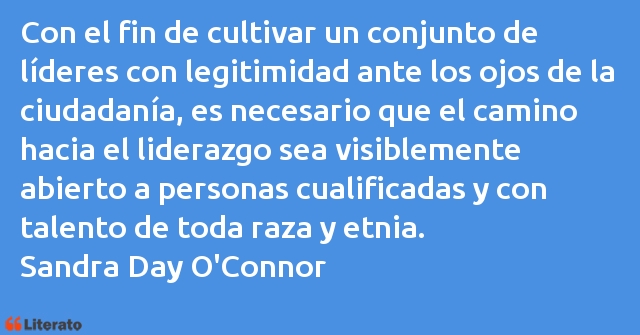 Frases de Sandra Day O'Connor