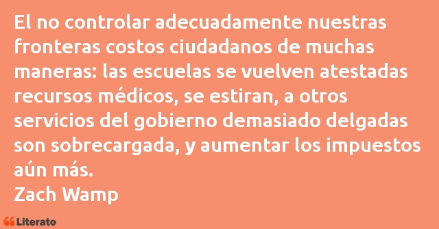 Frases de Zach Wamp