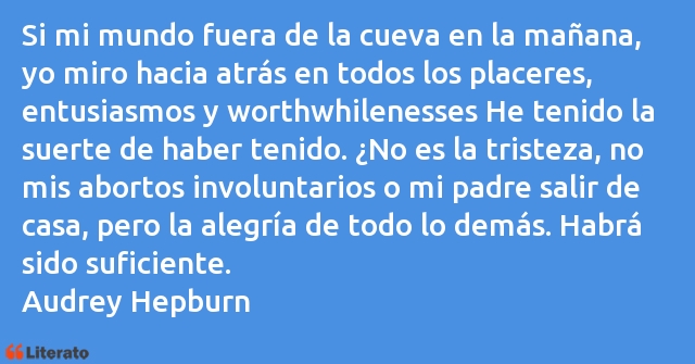 Frases de Audrey Hepburn