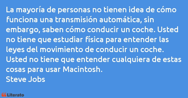 Frases de Steve Jobs