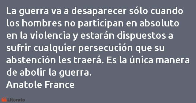 Frases de Anatole France