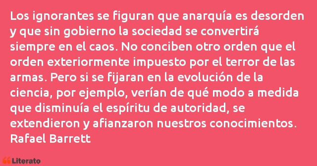 Frases de Rafael Barrett