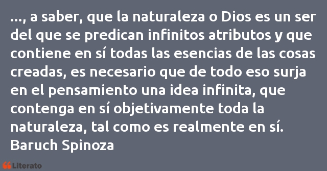 Frases de Baruch Spinoza