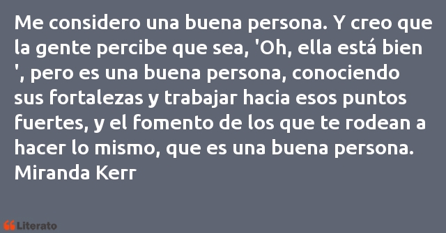 Frases de Miranda Kerr