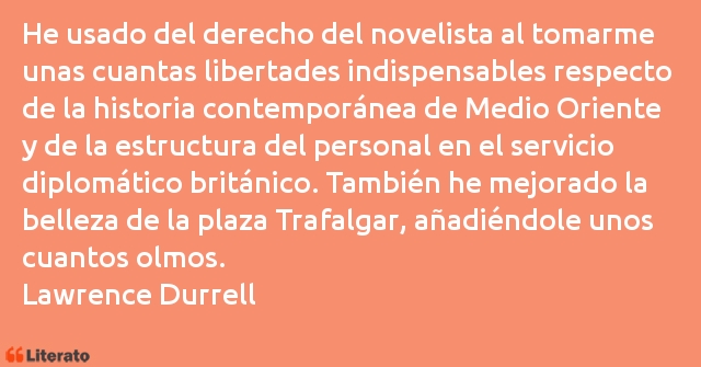 Frases de Lawrence Durrell