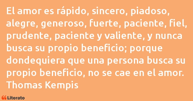 Frases de Thomas Kempis