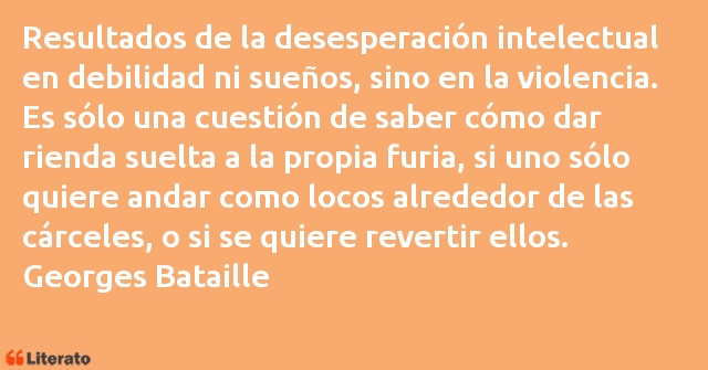 Frases de Georges Bataille