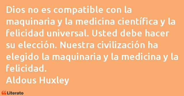 Frases de Aldous Huxley