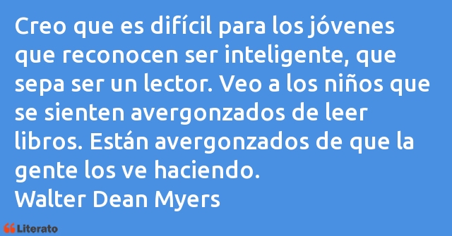 Frases de Walter Dean Myers