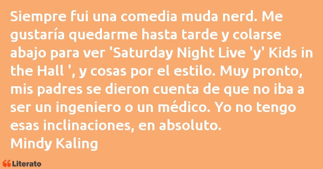 Frases de Mindy Kaling