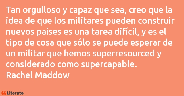 Frases de Rachel Maddow