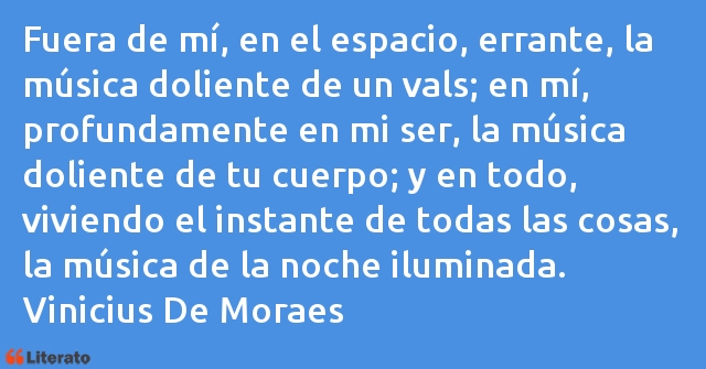 Frases de Vinicius De Moraes