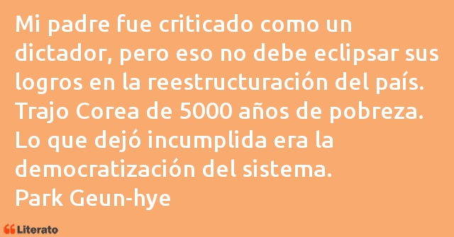 Frases de Park Geun-hye