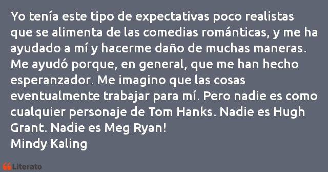 Frases de Mindy Kaling