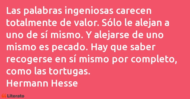 Frases de Hermann Hesse