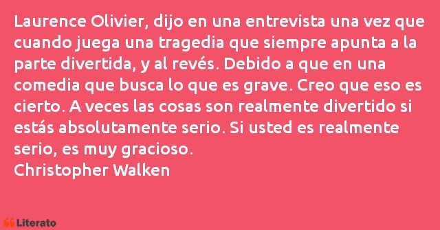 Frases de Christopher Walken