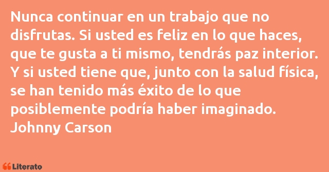 Frases de Johnny Carson