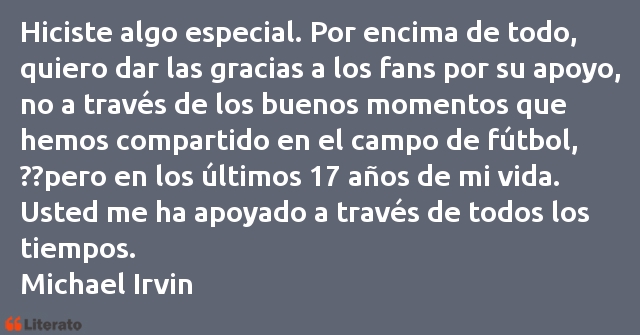 Frases de Michael Irvin